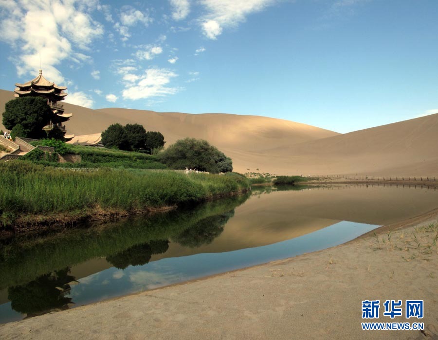 Мировое чудо - источник Юея в пустыне 