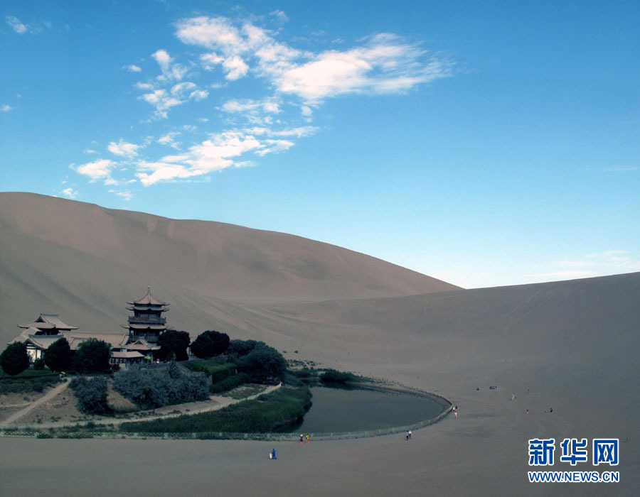 Мировое чудо - источник Юея в пустыне 